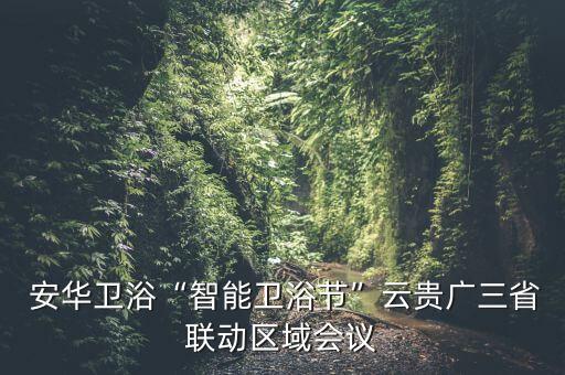  安華衛(wèi)浴“智能衛(wèi)浴節(jié)”云貴廣三省聯(lián)動區(qū)域會議
