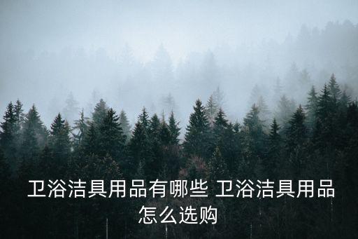 新式的衛(wèi)浴種類圖片及價(jià)格