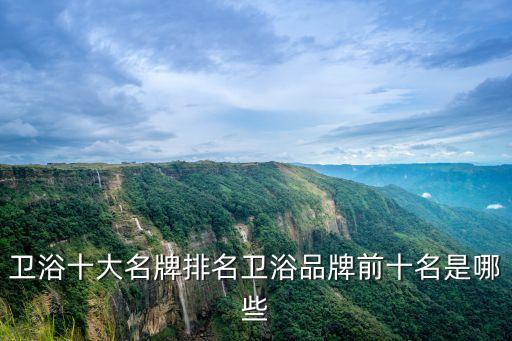 三亞順德衛(wèi)浴店有哪些品牌