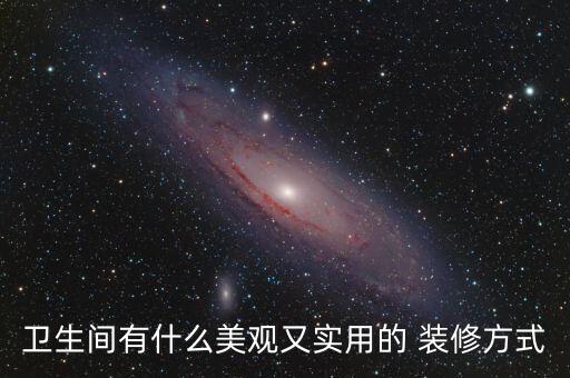 衛(wèi)生間有什么美觀又實(shí)用的 裝修方式