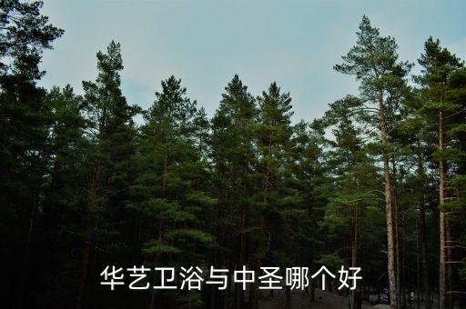 華藝衛(wèi)浴與中圣哪個好