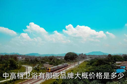 中高檔衛(wèi)浴有那些品牌大概價(jià)格是多少