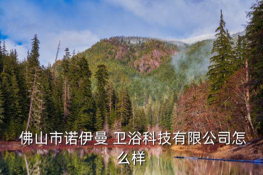  佛山市諾伊曼 衛(wèi)浴科技有限公司怎么樣