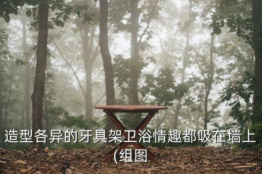 造型各異的牙具架衛(wèi)浴情趣都吸在墻上(組圖