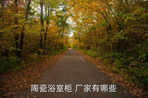 陶瓷浴室柜 廠家有哪些