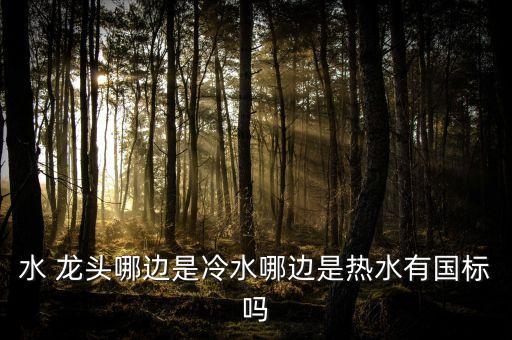 水 龍頭哪邊是冷水哪邊是熱水有國(guó)標(biāo)嗎