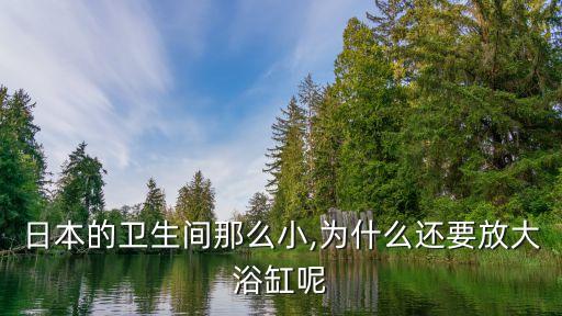 日本的衛(wèi)生間那么小,為什么還要放大浴缸呢