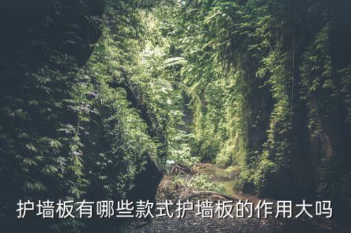 護(hù)墻板有哪些款式護(hù)墻板的作用大嗎