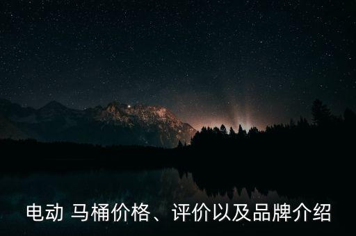 電動(dòng) 馬桶價(jià)格、評價(jià)以及品牌介紹
