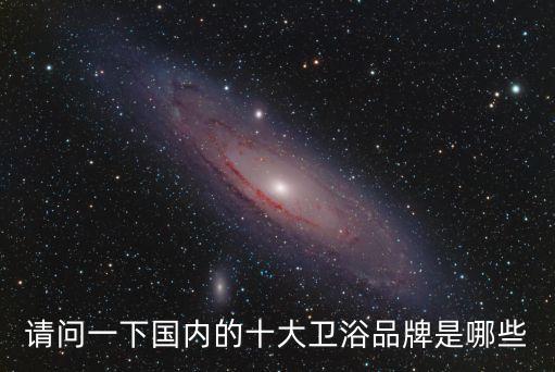 請問一下國內(nèi)的十大衛(wèi)浴品牌是哪些