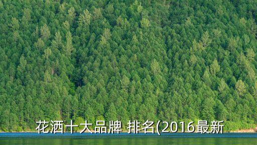  花灑十大品牌 排名(2016最新