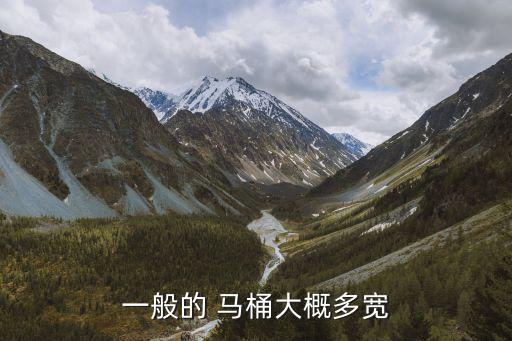 一般的 馬桶大概多寬