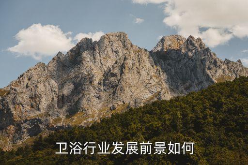  衛(wèi)浴行業(yè)發(fā)展前景如何