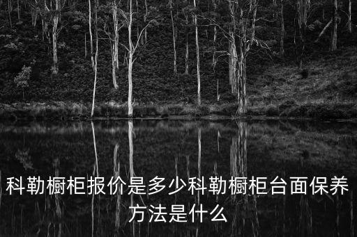 科勒櫥柜報(bào)價(jià)是多少科勒櫥柜臺面保養(yǎng)方法是什么