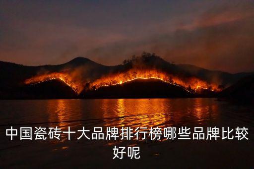 國內(nèi)品牌衛(wèi)浴磁磚排名前十名