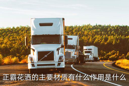正霸花灑的主要材質(zhì)有什么作用是什么