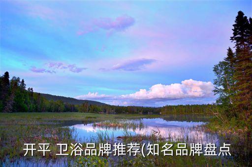  開(kāi)平 衛(wèi)浴品牌推薦(知名品牌盤(pán)點(diǎn)