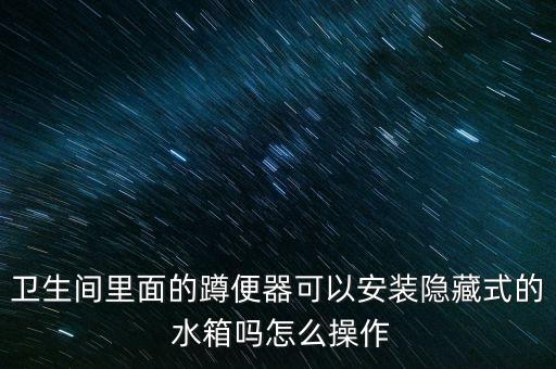 衛(wèi)浴暗室水箱圖片大全圖