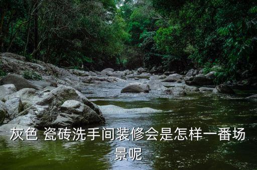 灰色 瓷磚洗手間裝修會是怎樣一番場景呢