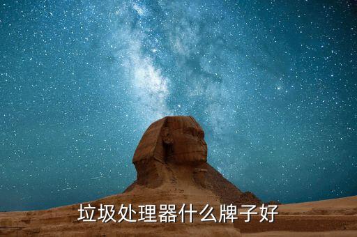 垃圾處理器什么牌子好