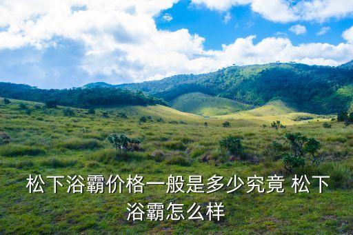  松下浴霸價(jià)格一般是多少究竟 松下浴霸怎么樣