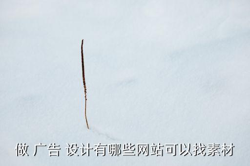 做 廣告 設(shè)計有哪些網(wǎng)站可以找素材