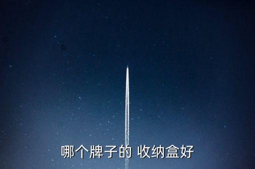 哪個牌子的 收納盒好