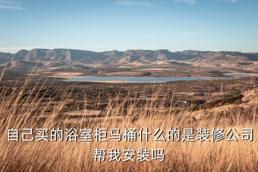 自己買的浴室柜馬桶什么的是裝修公司幫我安裝嗎