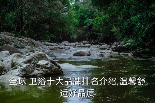 哪個品牌酒店衛(wèi)浴好賣些,五星級酒店衛(wèi)浴指定用什么品牌