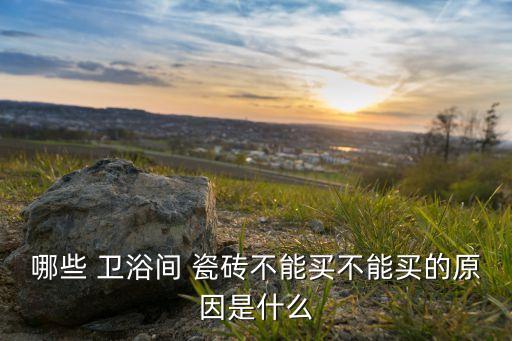 哪些 衛(wèi)浴間 瓷磚不能買不能買的原因是什么