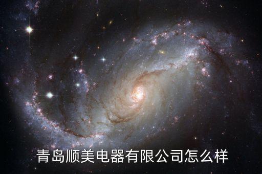  青島順美電器有限公司怎么樣
