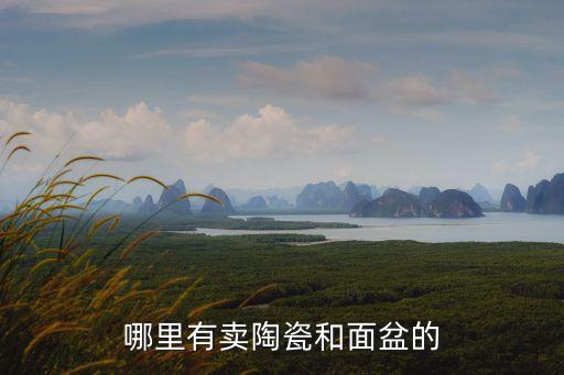 哪里有賣陶瓷和面盆的