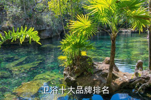 衛(wèi)浴十大品牌排名