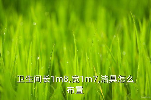 衛(wèi)生間長1m8,寬1m7,潔具怎么布置