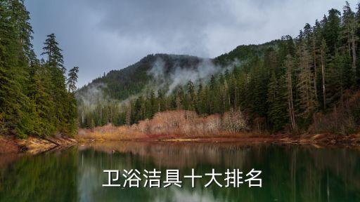  衛(wèi)浴潔具十大排名