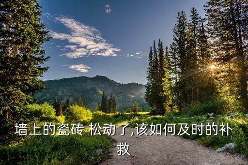 墻上的瓷磚 松動了,該如何及時的補救