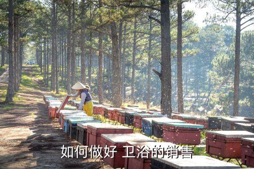 如何做好 衛(wèi)浴的銷售