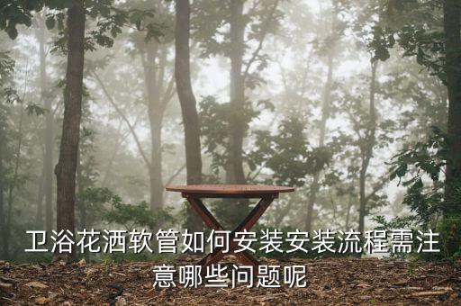  衛(wèi)浴花灑軟管如何安裝安裝流程需注意哪些問(wèn)題呢