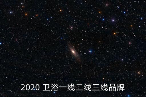 2020 衛(wèi)浴一線二線三線品牌