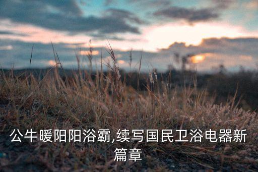 公牛暖陽陽浴霸,續(xù)寫國民衛(wèi)浴電器新篇章
