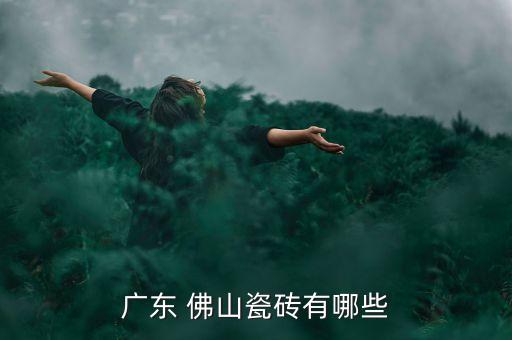 廣東 佛山瓷磚有哪些