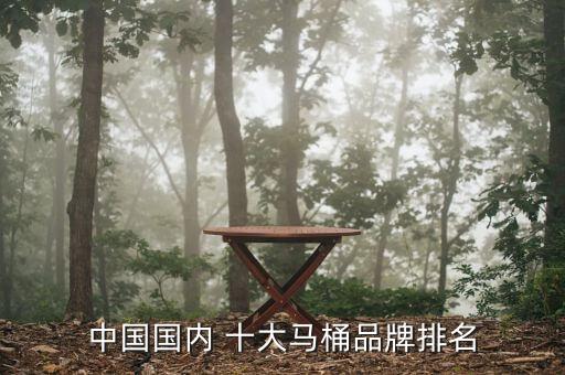 中國國內(nèi) 十大馬桶品牌排名