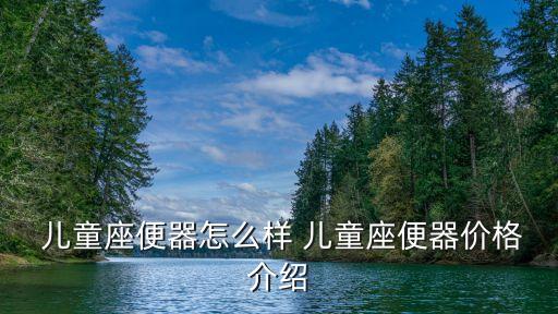  兒童座便器怎么樣 兒童座便器價(jià)格介紹