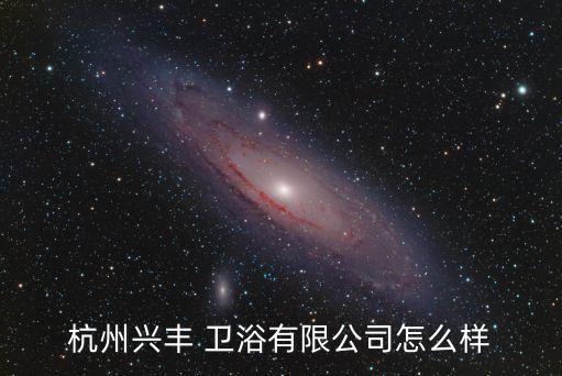 杭州興豐 衛(wèi)浴有限公司怎么樣