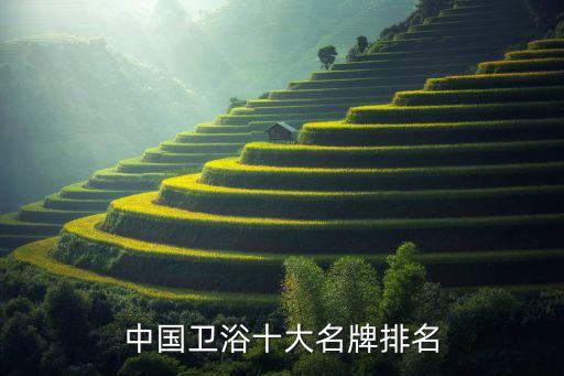中國(guó)衛(wèi)浴十大名牌排名