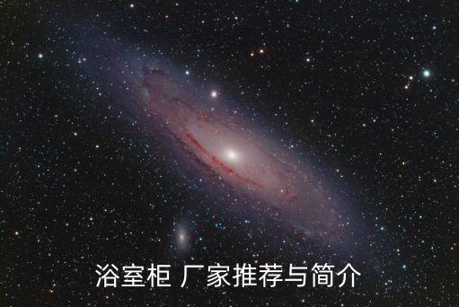 浴室柜 廠家推薦與簡介