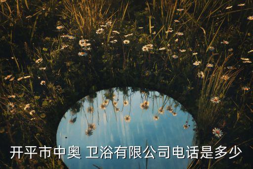 開平市中奧 衛(wèi)浴有限公司電話是多少