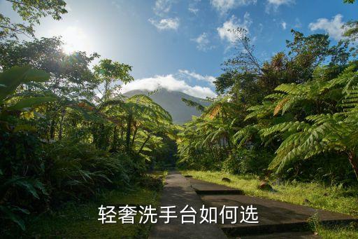 輕奢洗手臺如何選