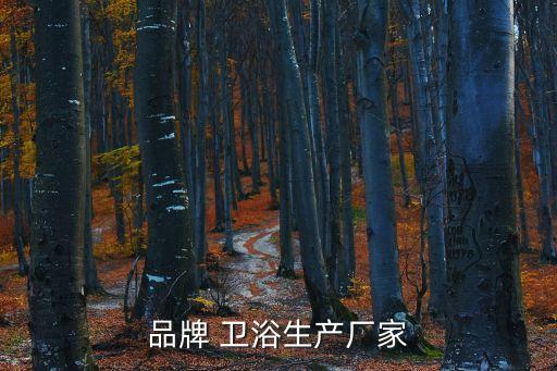 品牌 衛(wèi)浴生產(chǎn)廠家