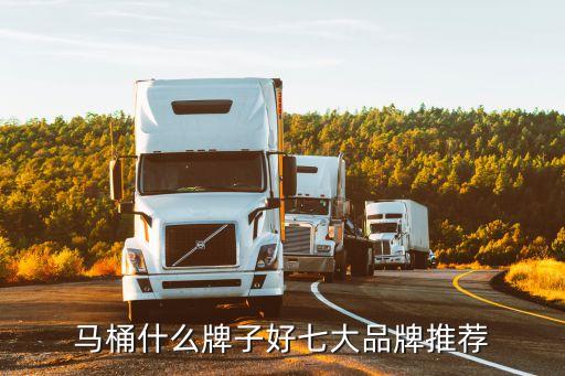 馬桶什么牌子好七大品牌推薦